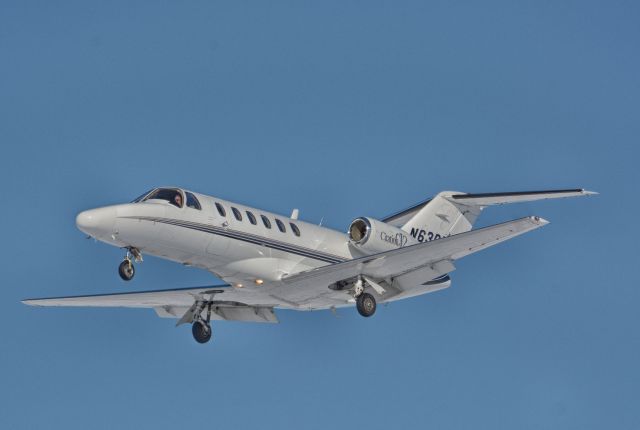 Cessna Citation CJ2+ (N630TF) - CJ2 N630TF, 'LFK30' landing in CYHU. 12-01-2019