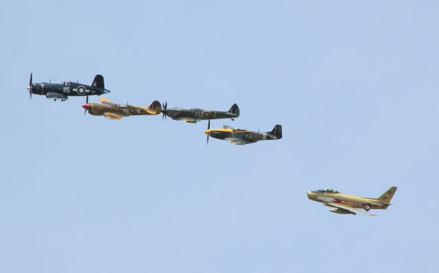 MULTIPLE — - Corsair  C-GVWCbr /P-40       C-FVWCbr /Spitfire   C-GVZBbr /Mustang CF-VPMbr /Sabre      C-GSBR