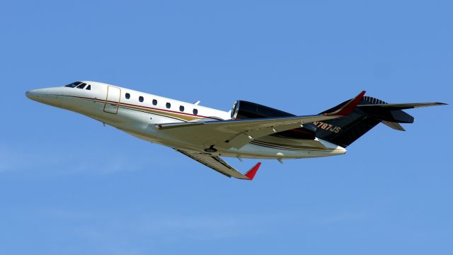 Cessna Citation X (N787JS) - 4 departure.