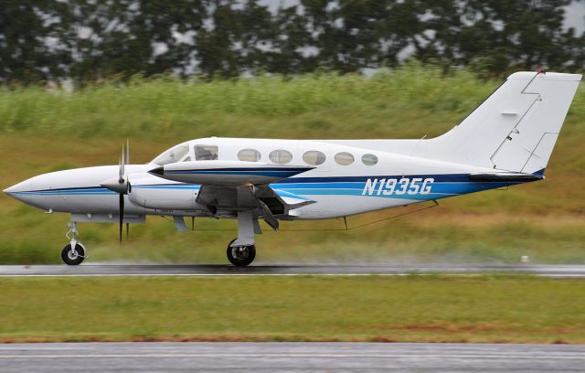 Cessna 421 (N1935G) - This aircraft crashed April 17th after departing from Ft. Lauderdale Executive and crashing into a house shortly after takeoff. Was based here in Pavas, San Jose, Costa Rica and owned by Cecil Murray.