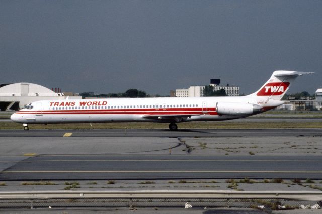 McDonnell Douglas MD-82 (N911TW) - September 1990 at JFK