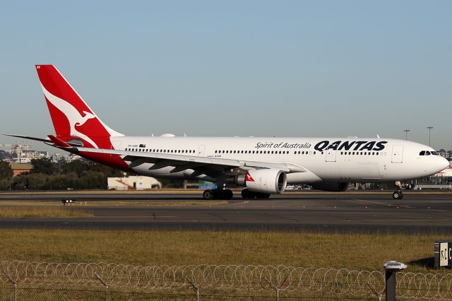 Airbus A330-200 (VH-EBB) - on 13 August 2019