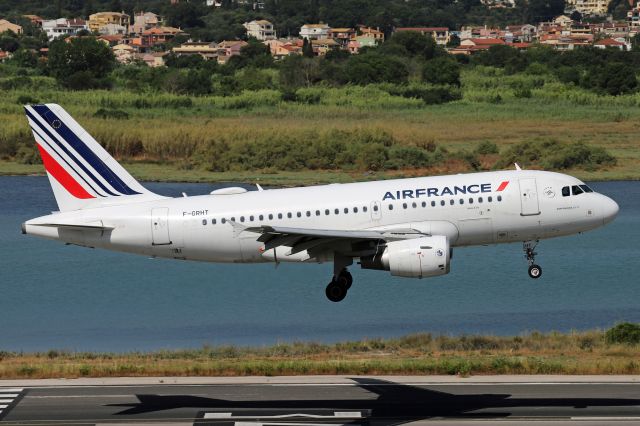 Airbus A319 (F-GRHT) - Photo taken on July 15, 2021.