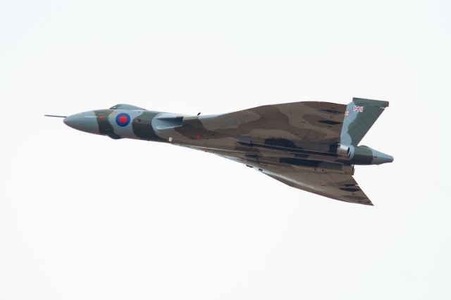 XH558 — - AVRO Vulcan XH558 displays at Southport Airshow 09/09/2012