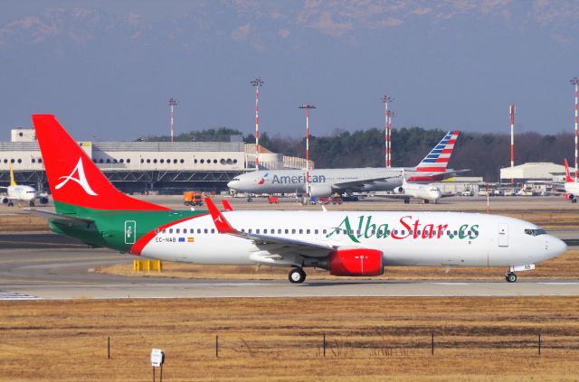 Boeing 737-800 (EC-NAB) - MALPENSA - ROMA FIUMICINO