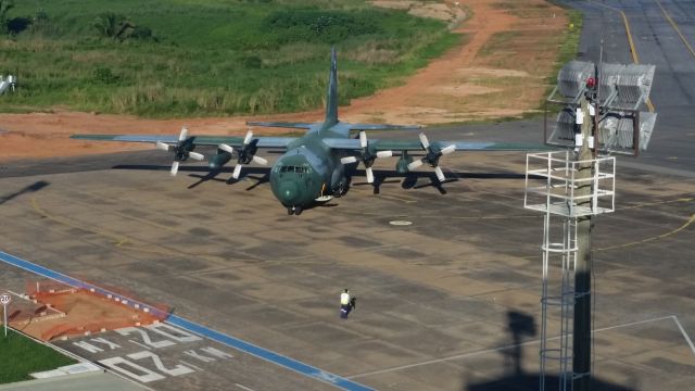 Lockheed C-130 Hercules (GORDO71) - Hércules levando material.