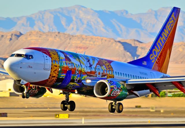 Boeing 737-700 (N945WN) - N945WN Southwest Airlines 2010 Boeing 737-7H4 (cn 36660/3226) "Florida One" -  Las Vegas - McCarran International (LAS / KLAS) USA - Nevada, July 14, 2011 Photo: Tomás Del Coro