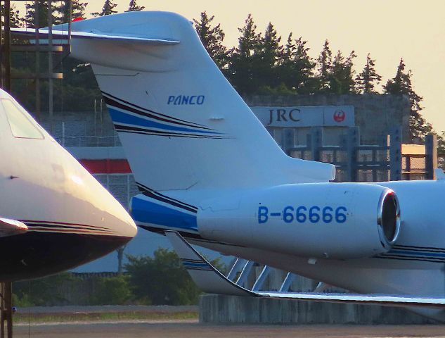 IAI Gulfstream G280 (B-66666) - I took this picture on Jul 17, 2019.