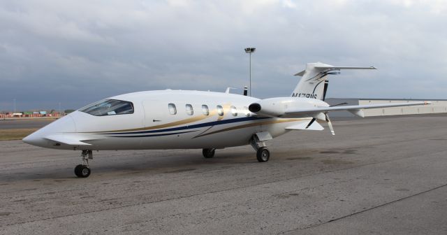 Piaggio P.180 Avanti (N179MS) - A Piaggio P180 Avanti on the ramp at Carl T. Jones Field, Huntsville International Airport, AL - December 26, 2016.