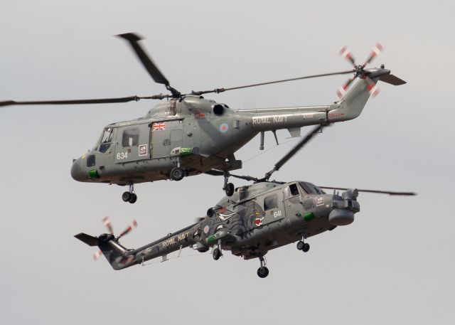 WESTLAND Super Lynx (XZ232) - Royal Navy Westland Lynx (XZ232 and XZ692) display at Southport Airshow 13/08/2017