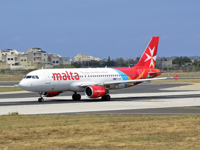 Airbus A320 (9H-AHS) - Arrived