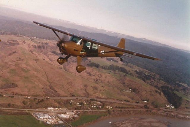 N1822B — - Flying over Ferndale Bottoms circa February, 1979