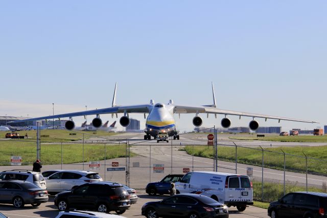 Antonov An-225 Mriya (UR-82060) - Departing Toronto Pearson, bound for Anchorage