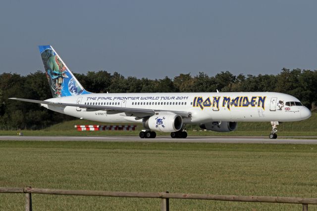 Boeing 757-200 (G-STRX) - "Iron Maiden" livery