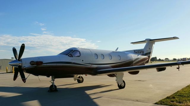 Pilatus PC-12 (N289PB) - Captured: 08-18-20