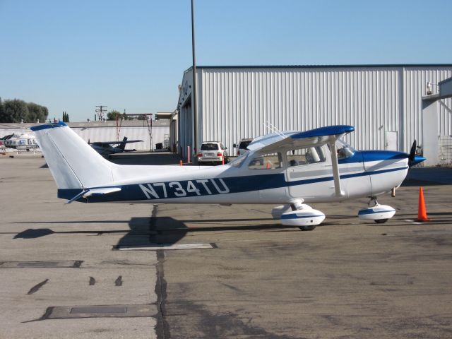 Cessna Skyhawk (N734TU) - Parked at Fullerton