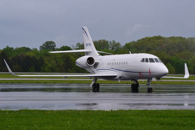 Dassault Falcon 2000 (N87HD) - HOMERLEASE CO INC at KJQF 4/13/19