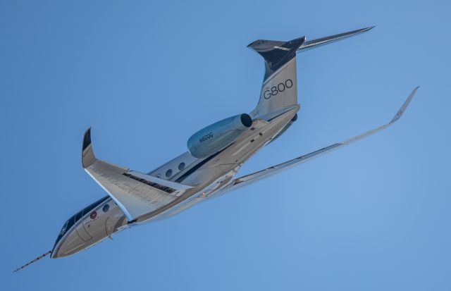 Gulfstream Aerospace G-8 Gulfstream G800 (N800G) - Gulfstream Test departing CAE