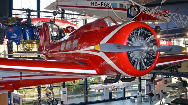 — — - The only surviving Lockheed Model 9 Orion, Verkehrshaus der Schweiz (Swiss Museum of Transport), Lucerne, Nov 2023br /br /-built as an Lockheed Altairbr /-modified to a Lockheed 9 Orion in 1931br /-ex "Shell Lightning" reg. NR-12222br /-restored in old Swissair colors, reg. CH-167