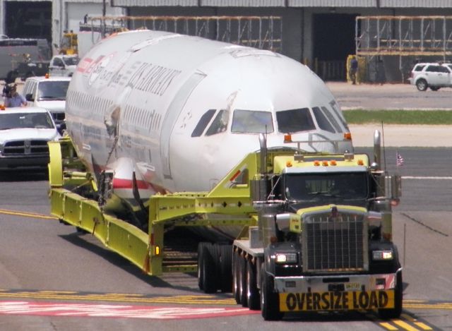 Airbus A320 (N106US) - Flight#1549   completes its trip to Charlotte