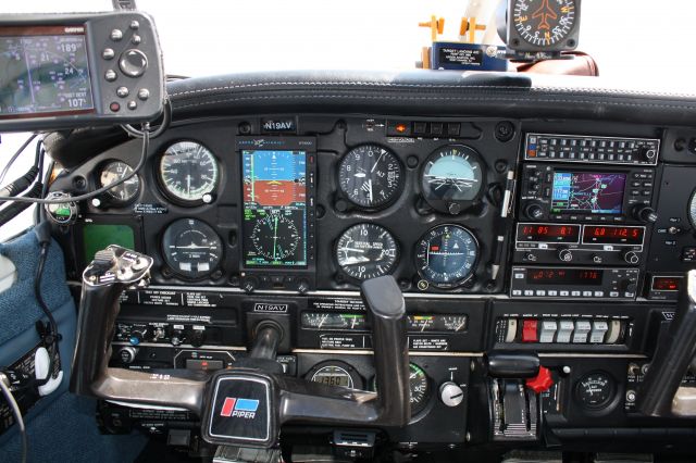 Piper Cherokee (N19AV) - New IFR Panel... Goin to Memphis