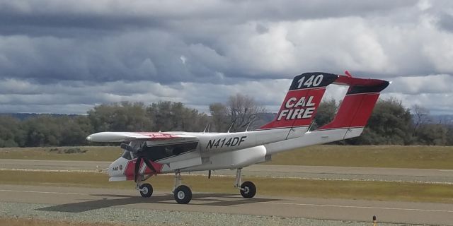 N414DF — - North American Rockwell OV-10 Bronco (twin-turboprop) (V10)