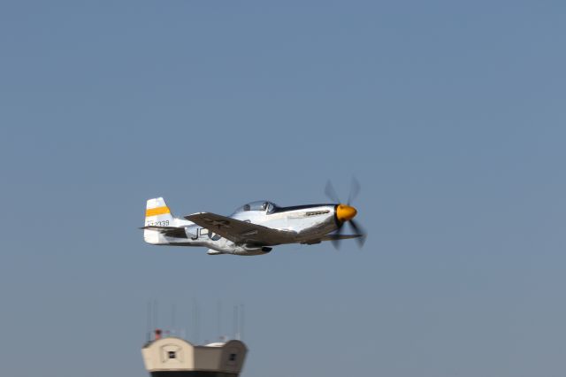 North American P-51 Mustang (N51JC) - DEPARTING FOR AIRSHOW IN STILLWATER OK.