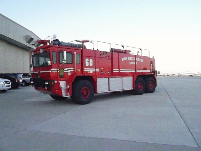 — — - Fire Engine 60 of the Airport Fire and Rescue at Bluegrass Airport Lexington, Ky USA