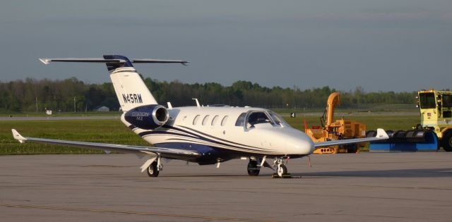 Cessna Citation M2 (N45RM) - Shown here is a 2016 Cessna 525 Citation M2 in the Spring of 2024.