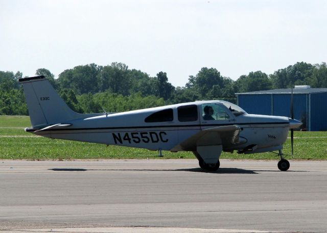 Beechcraft Bonanza (36) (N455DC) - At Shreveports Downtown Airport.