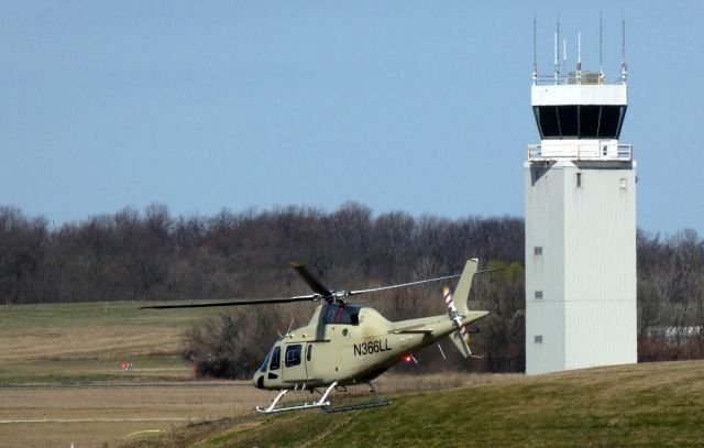 DENEL Koala (N366LL) - Shortly after departure is this 2021 AgustaWestland Denel Koala AW119 MKII rotorcraft in the Spring of 2022.