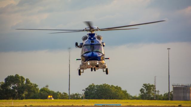 AIRBUS HELICOPTERS-HARBIN EC-175 (VH-NYI) - Babcock Offshore Services Australasia. Photo credit - Sid Mitchell