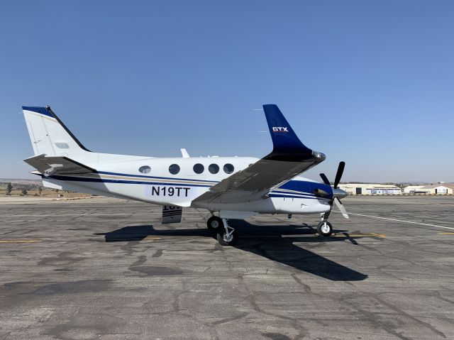 Beechcraft King Air 90 (N19TT) - 3 JUN 2019.l Ferry flight South Africa to USA.