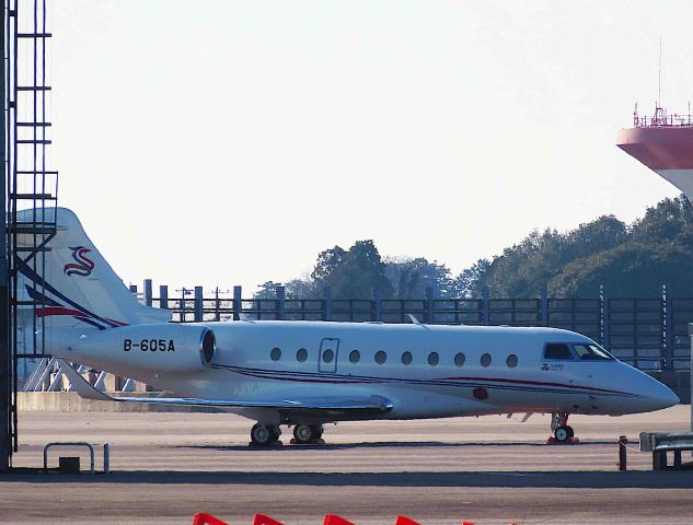 IAI Gulfstream G280 (B-605A) - I took this picture on Jan 03, 2020.