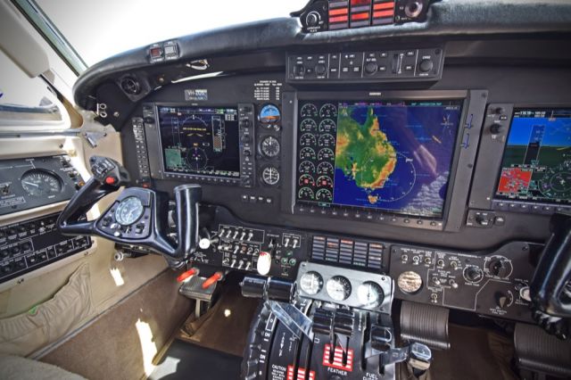 Beechcraft Super King Air 200 (VH-ZOS)