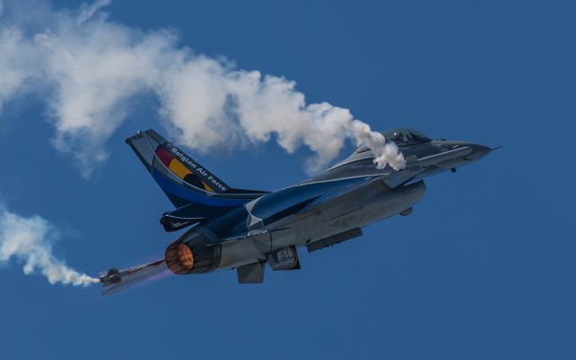 Lockheed F-16 Fighting Falcon (SFR84) - F-16 Solo Display at LENS Airshow (F)