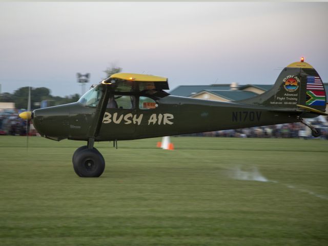 Cessna 170 (N170B) - STOL competition at OSH18. 24 JUL 2018.