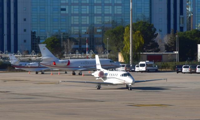 Cessna Citation Excel/XLS (N155RW) - Cessna 560XLS Citation Excel N155RW in Madrid 
