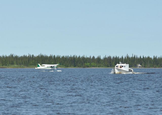 De Havilland Canada DHC-2 Mk1 Beaver (C-FCOO) - Taxiiing at Terrington Basin Goose Bay 20Jun10