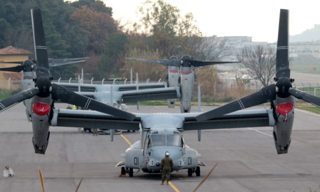 — — - US MARINES VMM261 IN FRENCH RIVIERA