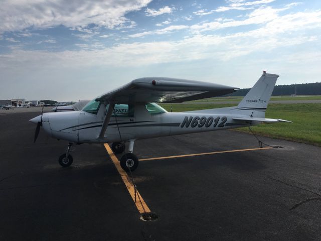 Cessna 152 (N69012) - Flight lesson day at Wings of Carolina Flying Club! In this Cessna 152 (N69012). Taken June 19, 2020.