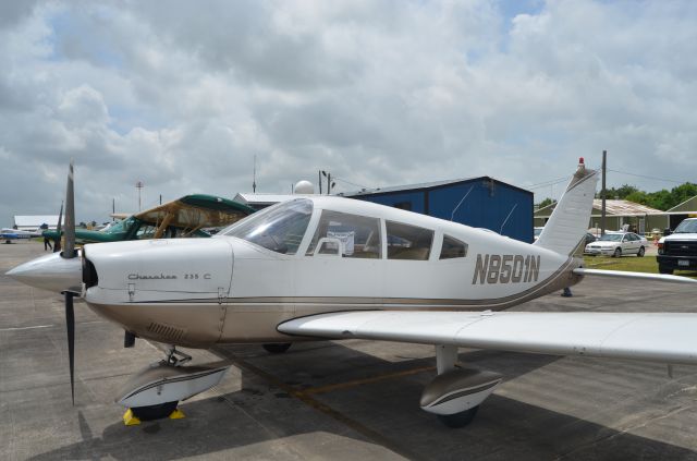 Piper Cherokee (N8501N) - Taken during the Pearland Airport open house and BBQ fly-in.