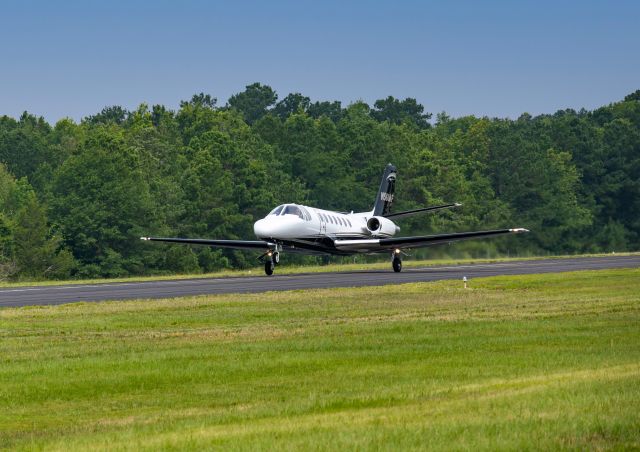 Cessna Citation V (N560AF) - N560AF Departing Runway 14