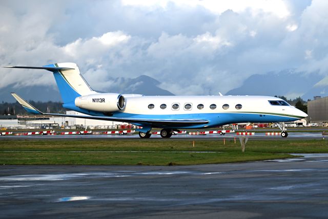 Gulfstream Aerospace Gulfstream G650 (N1113R)