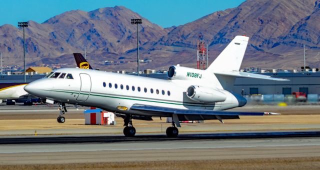 Dassault Falcon 900 (N108FJ) - N108FJ 1991 DASSAULT-BREGUET MYSTERE FALCON 900 s/n 108 - Las Vegas - McCarran International (LAS / KLAS)br /USA - Nevada,  January 11, 2019br /Photo: TDelCoro