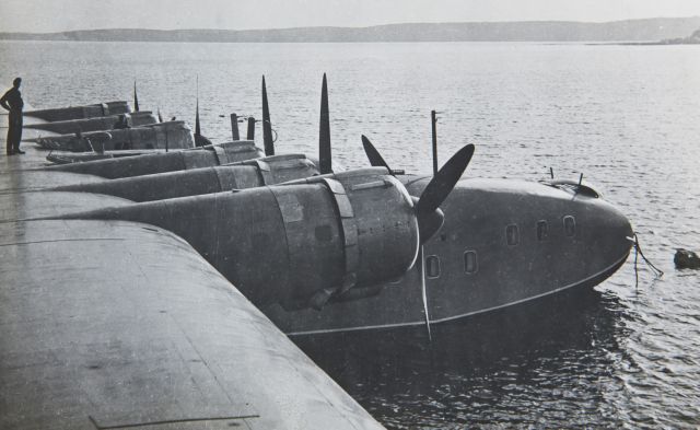 F-BANT — - From an original print from my fathers collection. This image looks like Solent near Southampton UK, F-BANT was a Latecoere 631 flying boat built in 1945 with 6 x Wright R-2600-A5B Cyclone radials. Hope you agree image is classic