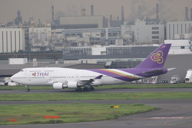 Boeing 747-400 (HS-TGY) - 24 September 2016:HND-BKK.