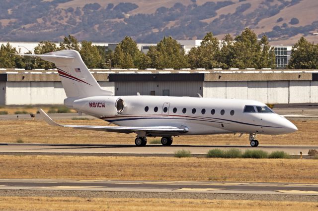 IAI Gulfstream G280 (N91CW) - IAI Gulfstream G280 at Livermore Municipal Airport, CA. August 2021.