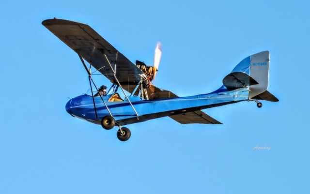 NC10968 — - Curtiss Jr fly-by at Plymouth