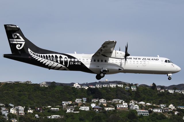 ATR ATR-72 (ZK-MVE) - 5 NOVEMBER 2016